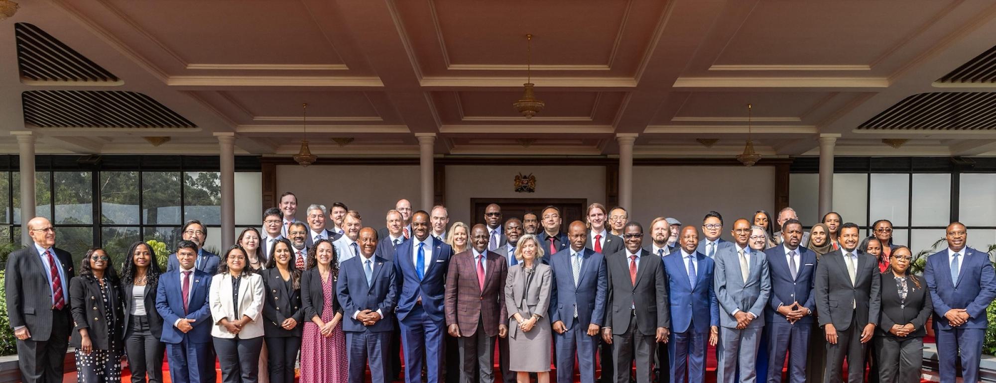 Group of leaders from California-Africa delegation visit